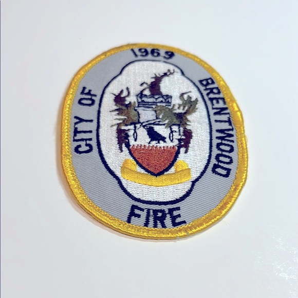 🔥 City of Brentwood Fire Department Rescue EMS EMT Emergency Tennessee Patch - Picture 1 of 4